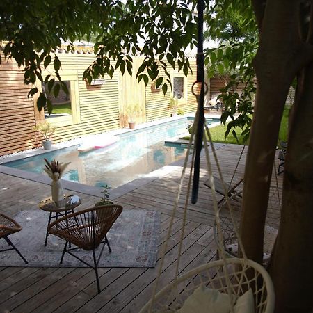 La Domitia - Maison D'Hotes, Massages & Bien-Etre Montbazin Dış mekan fotoğraf