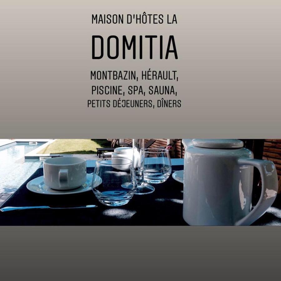La Domitia - Maison D'Hotes, Massages & Bien-Etre Montbazin Dış mekan fotoğraf