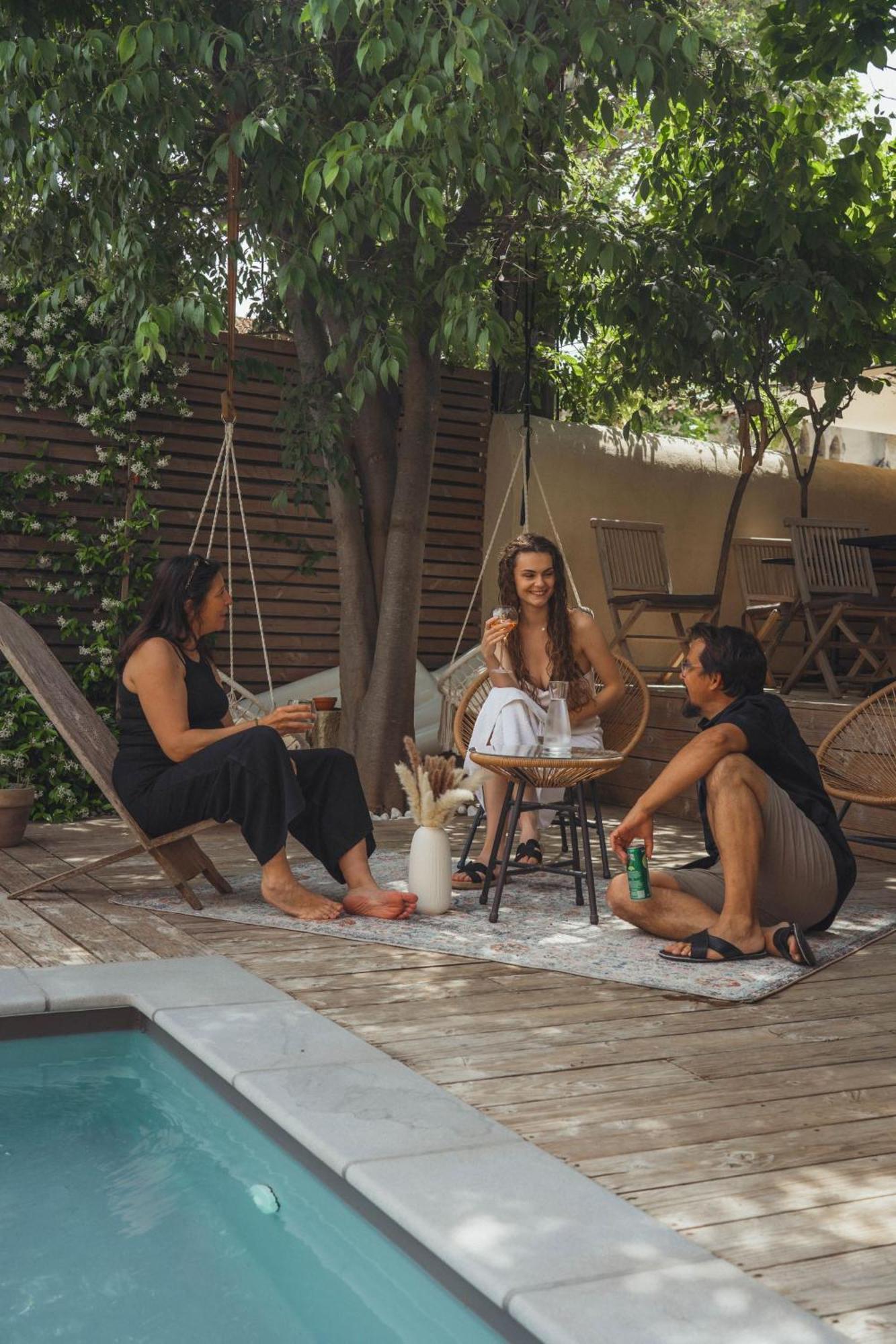 La Domitia - Maison D'Hotes, Massages & Bien-Etre Montbazin Dış mekan fotoğraf