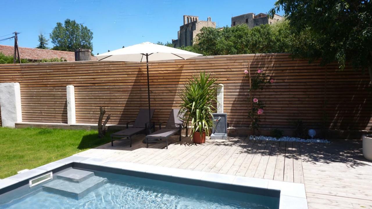 La Domitia - Maison D'Hotes, Massages & Bien-Etre Montbazin Dış mekan fotoğraf